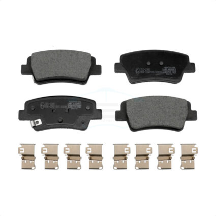 Rear Ceramic Disc Brake Pads TEC-2395 For 2021-2024 Hyundai Elantra With Manual Parking