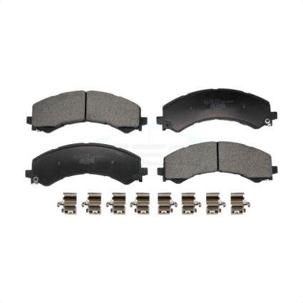 Rear Ceramic Disc Brake Pads TEC-2405 For 2021-2024 GMC Chevrolet Savana 2500 Express 3500 4500