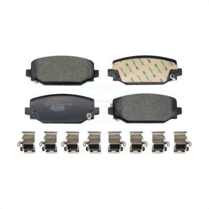 Rear Ceramic Disc Brake Pads TEC-2411 For Jeep Wrangler Grand Cherokee L