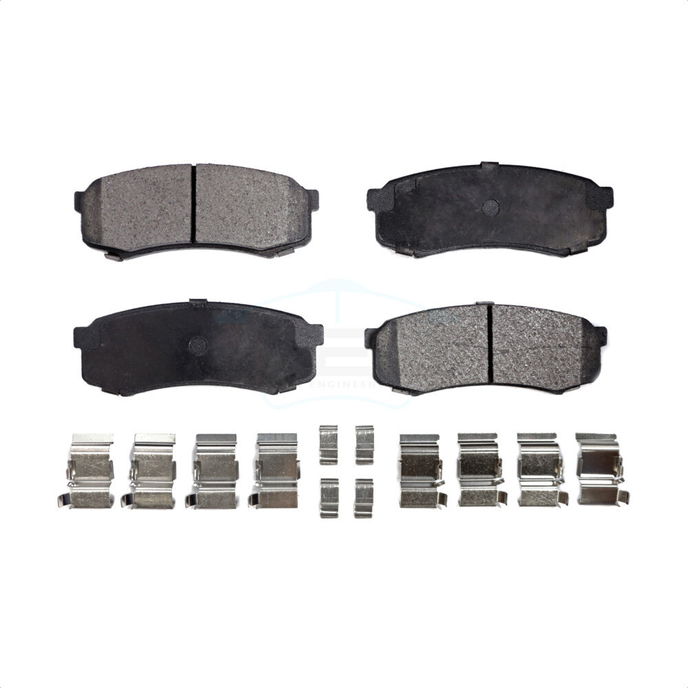 Rear Ceramic Disc Brake Pads TEC-606 For Toyota 4Runner FJ Cruiser Lexus GX460 Sequoia GX470 Land