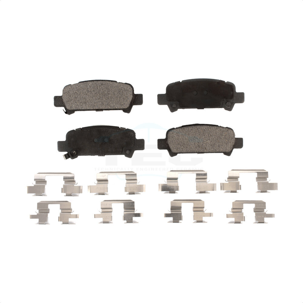 Rear Ceramic Disc Brake Pads TEC-770 For Subaru Legacy Forester Impreza Outback Baja