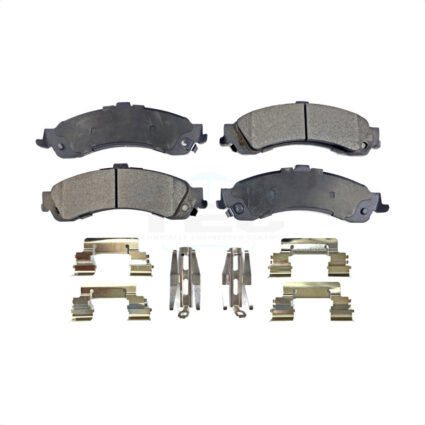 Rear Ceramic Disc Brake Pads TEC-834 For Chevrolet GMC Silverado 1500 Sierra Avalanche Yukon Tahoe
