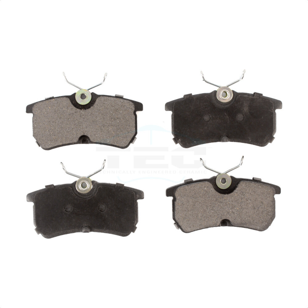 Rear Ceramic Disc Brake Pads TEC-886 For Ford Focus Fiesta