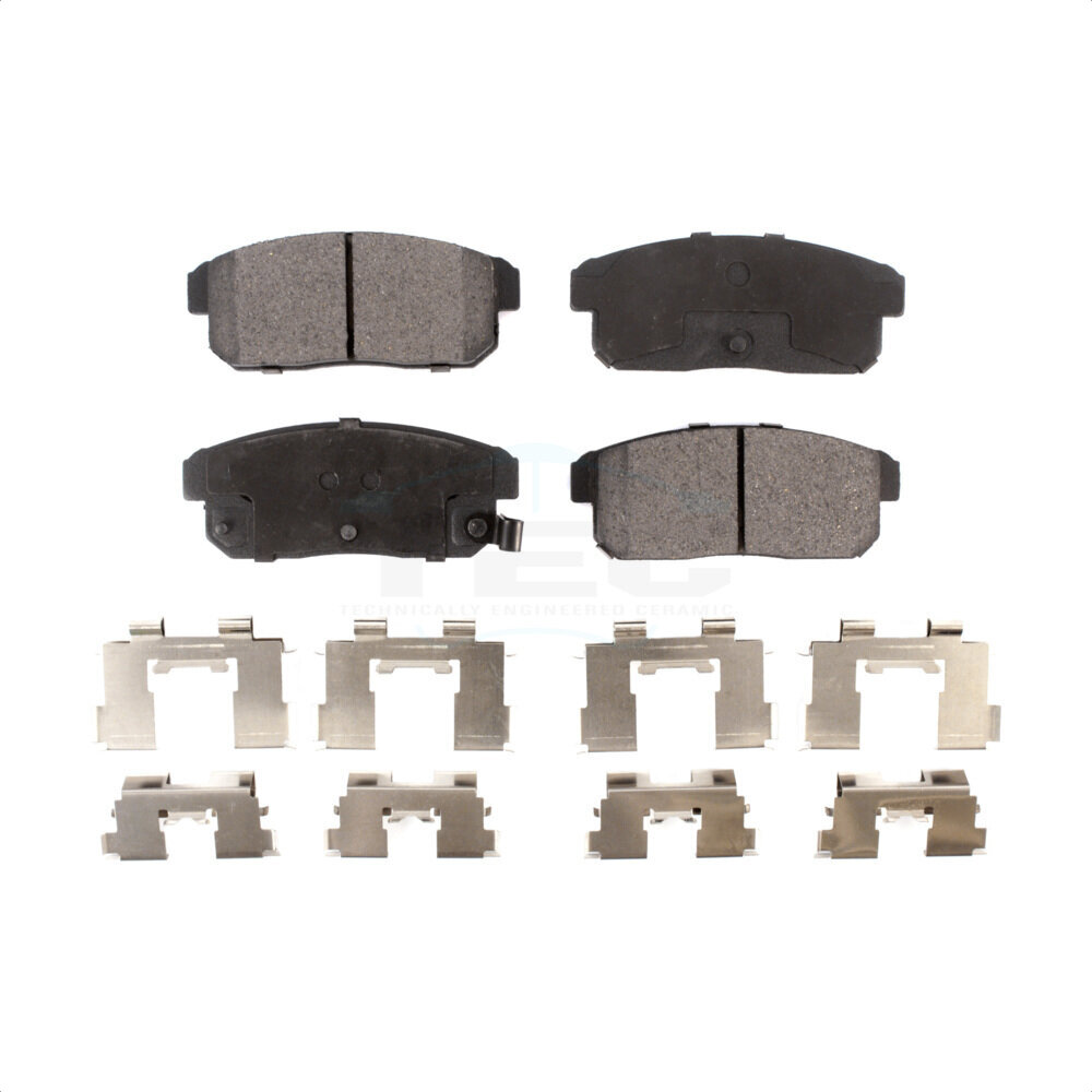 Rear Ceramic Disc Brake Pads TEC-900 For Nissan Sentra Mazda RX-8 Maxima INFINITI I35 I30 G20
