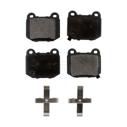 Rear Ceramic Disc Brake Pads TEC-961 For Subaru Impreza Nissan 350Z INFINITI G35 Mitsubishi Lancer