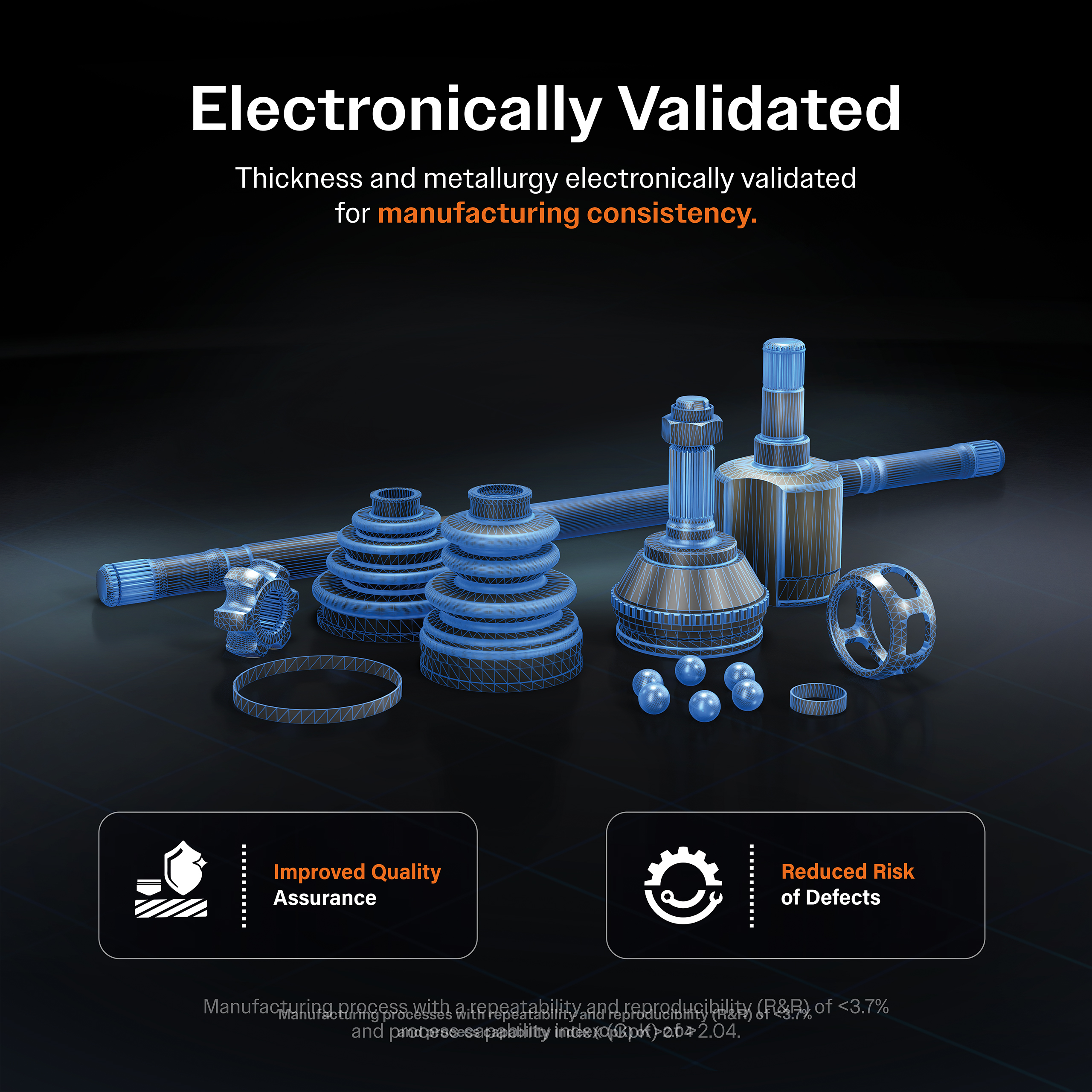 Front Right CV Intermediate Shaft NCV-CH12002 For Dodge Dakota Ram 1500 Durango Chrysler Aspen - Image 8