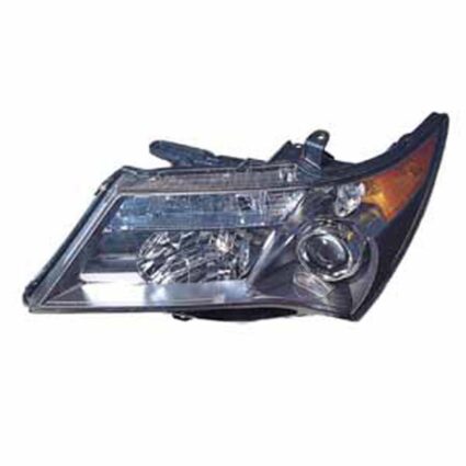 Headlight Lens Housing Left CAPA for Acura MDX Base 2007–2009