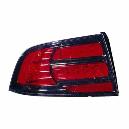 Tail Light Housing Left Includes Lens for Acura TL Type-S 2007–2008