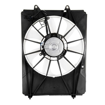 A/C Condenser Fan Assembly Motor/Blade/Shroud Assy for Honda Pilot Ridgeline Passport Acura MDX