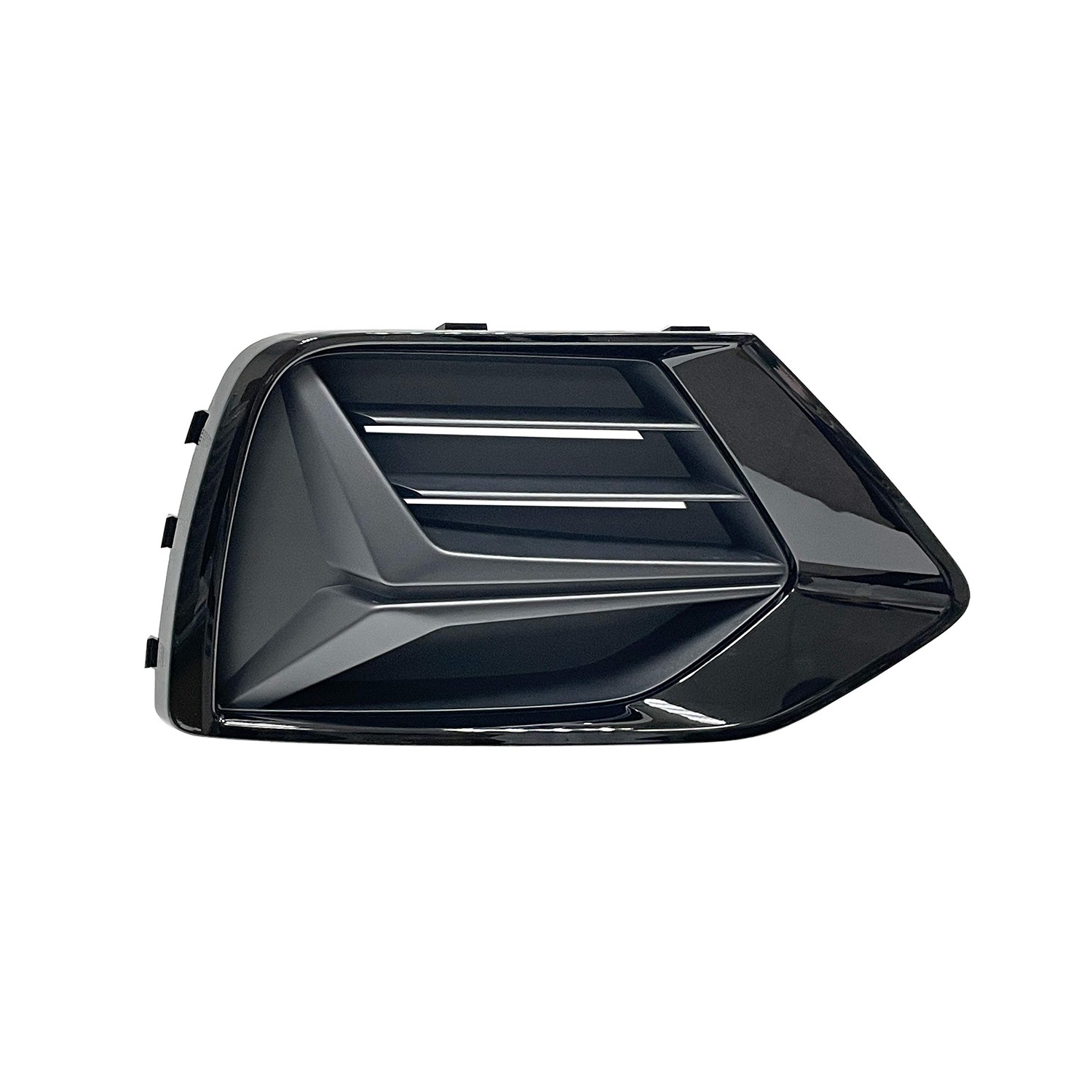 Bumper Insert Front Right Outer Grille Glossy Black for Audi Q3 2019–2023