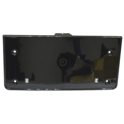 License Plate Bracket Front Glossy Black for Audi A6 A6 Quattro