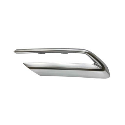 Bumper Cover Molding Rear Right w/o S-Line Pkg Exhaust Opening Trim Aluminum for Audi Q5 2021–2023