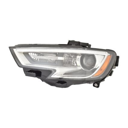 Headlight Lens Housing Left HID CAPA for Audi A3 Sportback e-tron 2017–2018