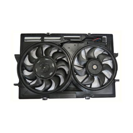Engine Cooling Fan Assembly Motor/Blade/Shroud/Control Module Dual Fan Assy for Audi A5 Quattro 2012