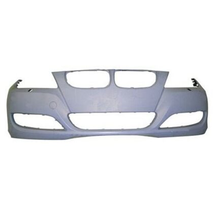 Bumper Cover Front E90/E91 w/o Park Distance Control w/Headlamp Washer Primed for BMW 328i 335i