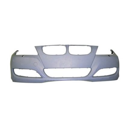 Bumper Cover Front E90/E91 w/o Park Distance Control w/Headlamp Washer Primed CAPA for BMW 328i 335i
