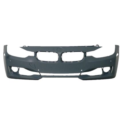 Bumper Cover Front F30 w/o Headlamp Washer w/PDC w/o Park Assist w/o Camera Primed CAPA for BMW 335i 328i