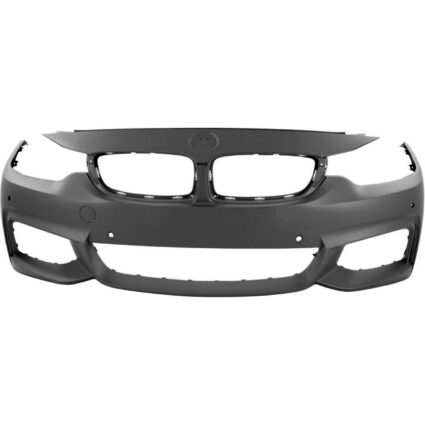Bumper Cover Front F32/F33/F36 w/M Sport Package w/o Headlamp Washer w/PDC w/o Park Assist w/o Camera Primed for BMW 435i 428i 428i Gran Coupe 435i Gran Coupe 440i 440i Gran Coupe 430i 430i Gran Coupe