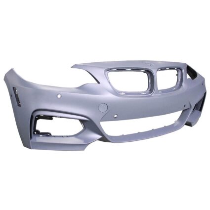 Bumper Cover Front F23/F22 w/o Headlamp Washer w/PDC w/Park Assist w/M Sport Package Primed for BMW 228i M235i M235i xDrive 228i xDrive 230i xDrive M240i M240i xDrive 230i