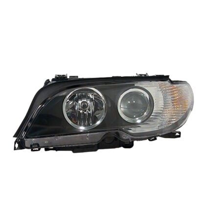Headlight Lens Housing Left Halogen w/White Turn Signal Lens From 3/03 for BMW 325Ci 330Ci