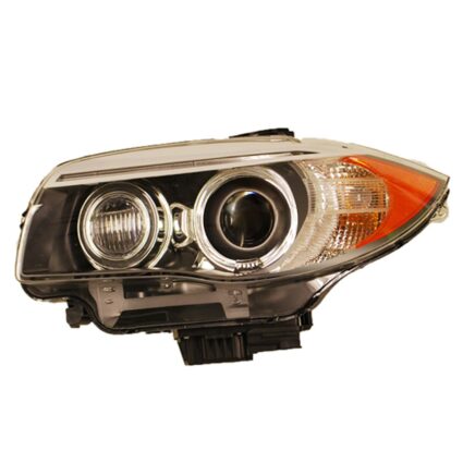 Headlight Lens Housing Left E82/E88 Xenon w/Auto Adjust Headlamps From 3-11 for BMW 135i 128i
