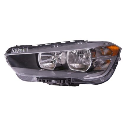 Headlight Lens Housing Left F48 Halogen for BMW X1 2016–2022