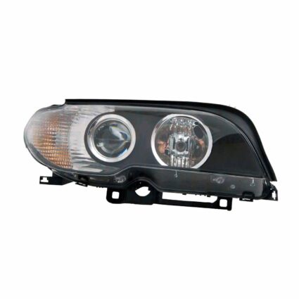 Headlight Lens Housing Right E46 Bi-Xenon From 3-03 for BMW 325Ci 330Ci