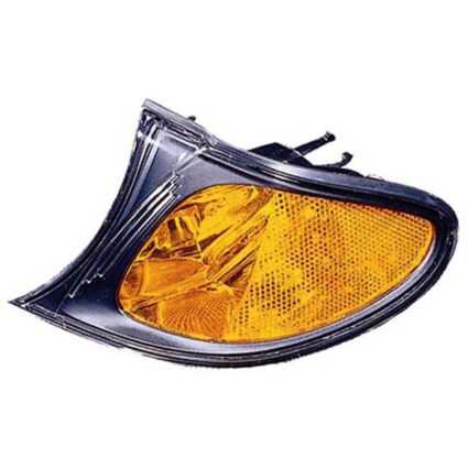 Parking Light Assembly Left Park/Signal/Marker Combo w/o Chrome Trim Yellow CAPA for BMW 325i 330i