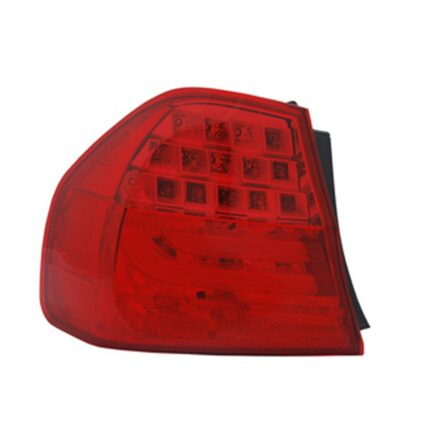 Tail Light Housing Left E90 On Body Includes Lens CAPA for BMW 328i 335i M3
