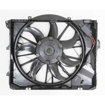 Engine Cooling Fan Assembly E82/E92/E88/E90/E91 w/o SULEV w/Warm Climate Option for BMW 328i 328xi 330i 330xi 128i 135i 135is 323i 325i 325xi