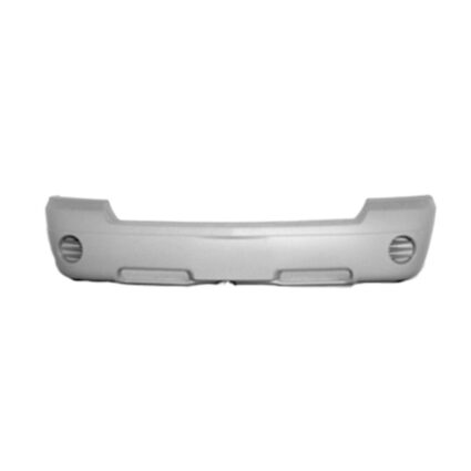 Bumper Cover Front Gray w/o Chrome CAPA for Dodge Dakota 2005–2007