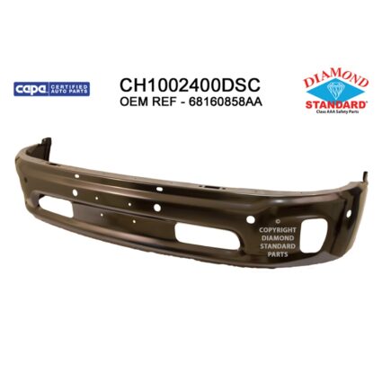 Bumper Face Bar Front 2 Piece Bumper w/Fog Lamps w/Parking Sensor CAPA for Ram 1500 1500 Classic