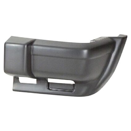 Bumper Extension Front Left Outer Smooth Black for Jeep Cherokee 1997–1999