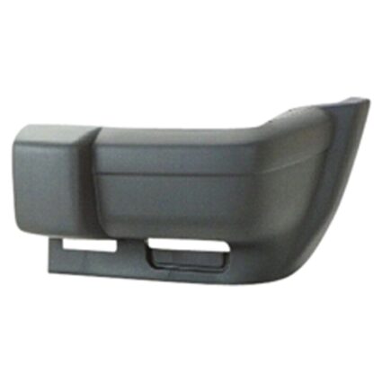 Bumper Extension Front Left Outer Semi-Gloss Black Textured for Jeep Cherokee 1997–1999