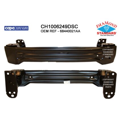 Bumper Cover Reinforcement Front CAPA for Jeep Renegade Trailhawk Upland 2019–2023