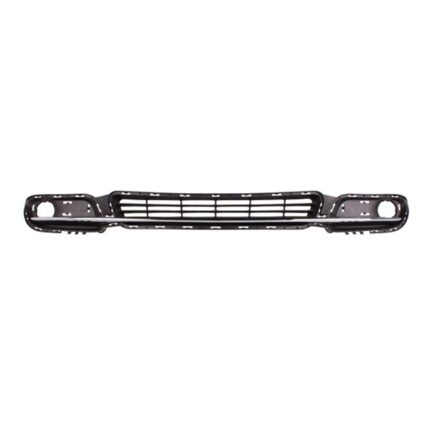 Bumper Cover Grille Front Matte Black Chrome Moulding CAPA for Chrysler Town & Country 2011–2016