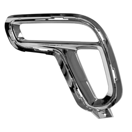 Bumper Insert Front Left Fog Lamp Bezel w/Fog Lamps Chrome for Dodge Durango 2021–2024