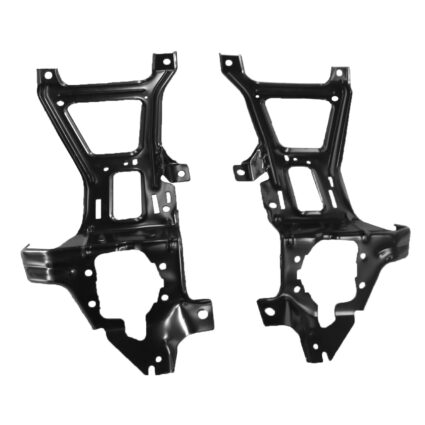 Bumper Bracket Set Front 1 Piece Bumper Side Bracket Kit Includes LH/RH Side CAPA for Ram 1500 Rebel 2015–2018