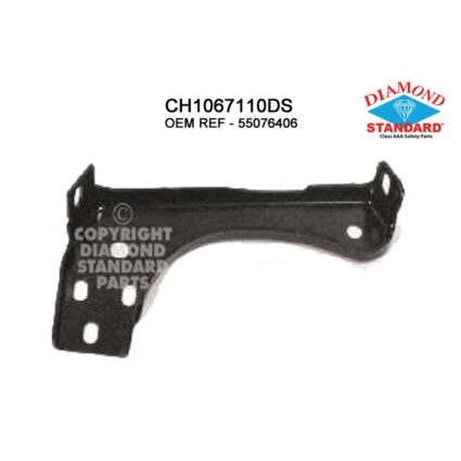 Bumper Bracket Front Right Inner for Dodge Ram 2500 Ram 3500 Ram 1500