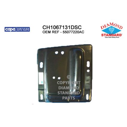 Bumper Bracket Front Right New Design Bracket To Frame CAPA for Dodge Ram 1500 2002–2005