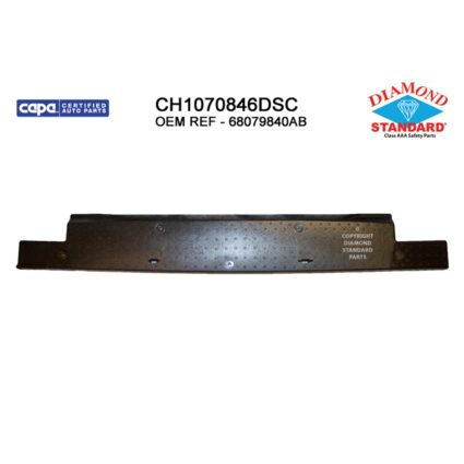 Bumper Impact Absorber Front Type 2 w/o Fog Lamps CAPA for Dodge Journey 2011–2020