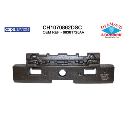 Bumper Impact Absorber Front CAPA for Dodge Durango R/T SRT GT 2018–2020