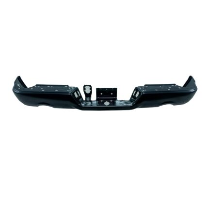 Bumper Face Bar Rear w/Dual Exhaust w/o Parking Sensor Primed CAPA for Dodge Ram 1500 Ram 1500 1500 Classic