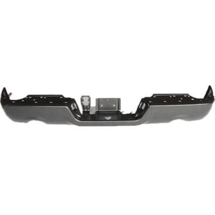 Bumper Face Bar Rear w/Dual Exhaust w/o Parking Sensor Primed for Dodge Ram 1500 Ram 1500 1500 Classic