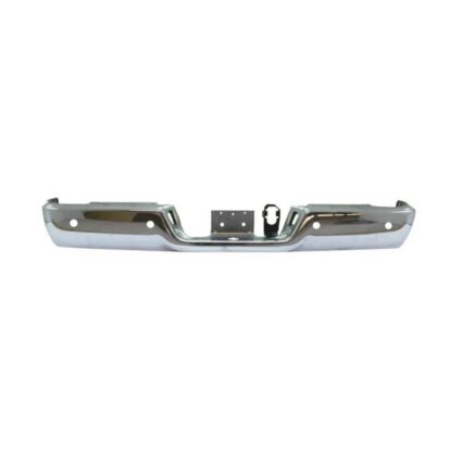 Bumper Face Bar Rear w/Parking Sensors Chrome CAPA for Ram 3500 2500