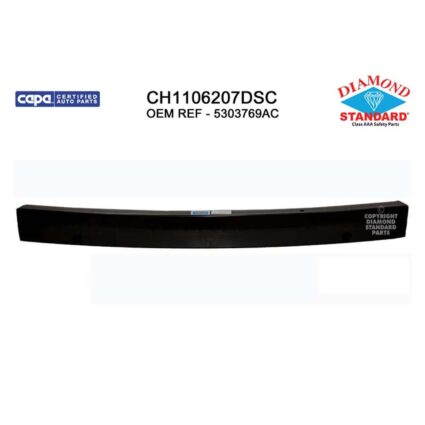 Bumper Cover Reinforcement Rear MK Platform w/o Tow Bracket CAPA for Dodge Caliber Jeep Compass Patriot