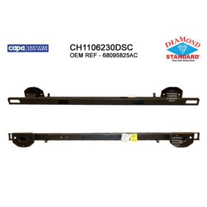 Bumper Cover Reinforcement Rear CAPA for Ram ProMaster 1500 ProMaster 2500 ProMaster 3500