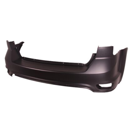 Bumper Cover Rear Upper w/o Parking Sensor Primed CAPA for Dodge Journey 2011–2019