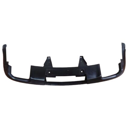 Bumper Cover Rear Lower Dual Rectangular Chrome Exhaust Tips Primed for Jeep Grand Cherokee Overland Summit 2014–2022