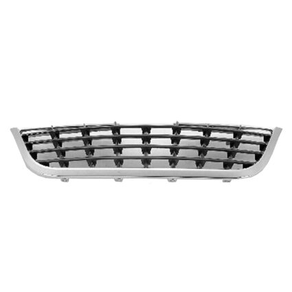 Grille Center w/Black Assembly CAPA for Chrysler Town & Country 2008–2010
